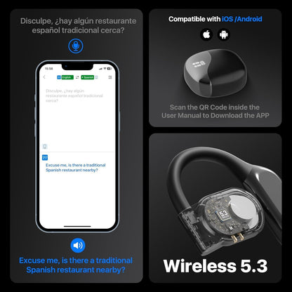 BabelLinQ™ - AI Translation Earbuds